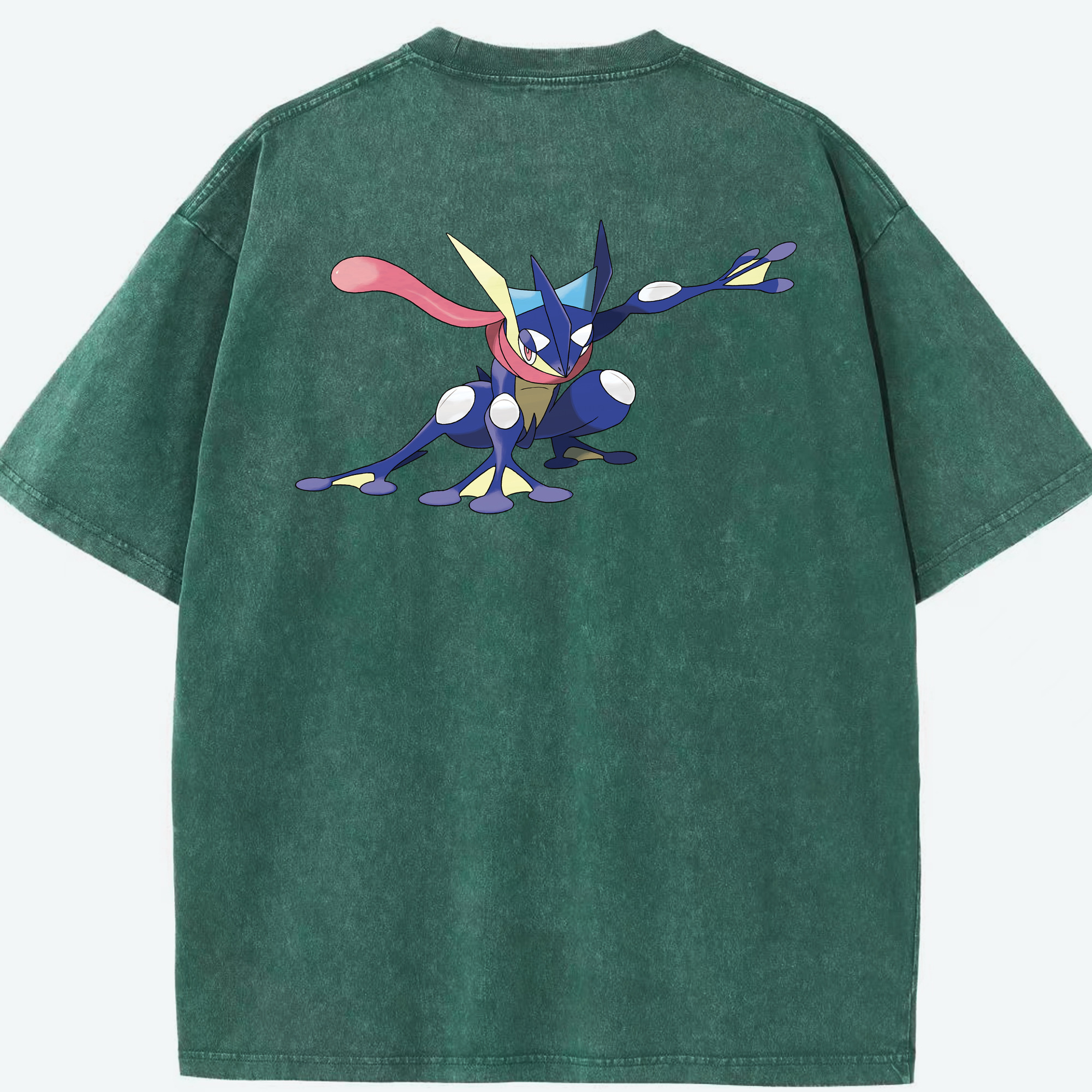 （画像用） ポケットモンスター Pokémon 綿100% ヴィンテージ風 半袖Tシャツ（背面プリント）